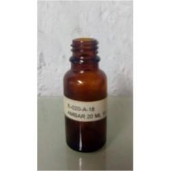 Frasco ámbar 20ml