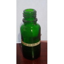 Frasco verde 20ml