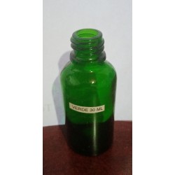 Frasco verde 30ml